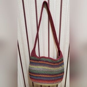 The Sak Multi-color Striped Shoulder Bag